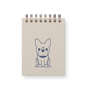 Frenchie Mini Jotter Notebook