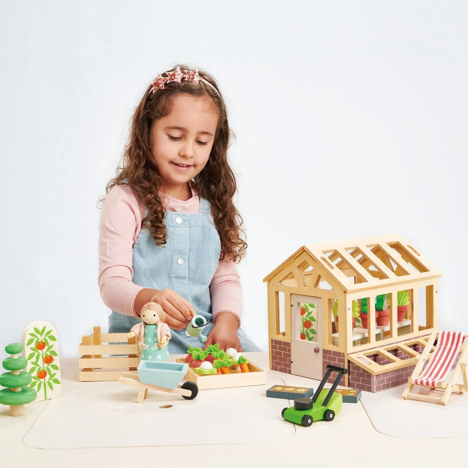 Greenhouse and Garden Set by Tender Leaf Toys