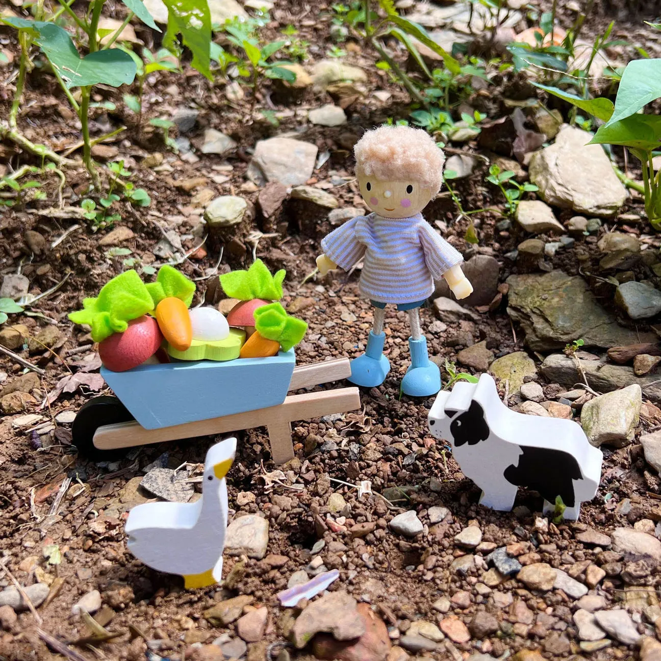 Greenhouse and Garden Set by Tender Leaf Toys