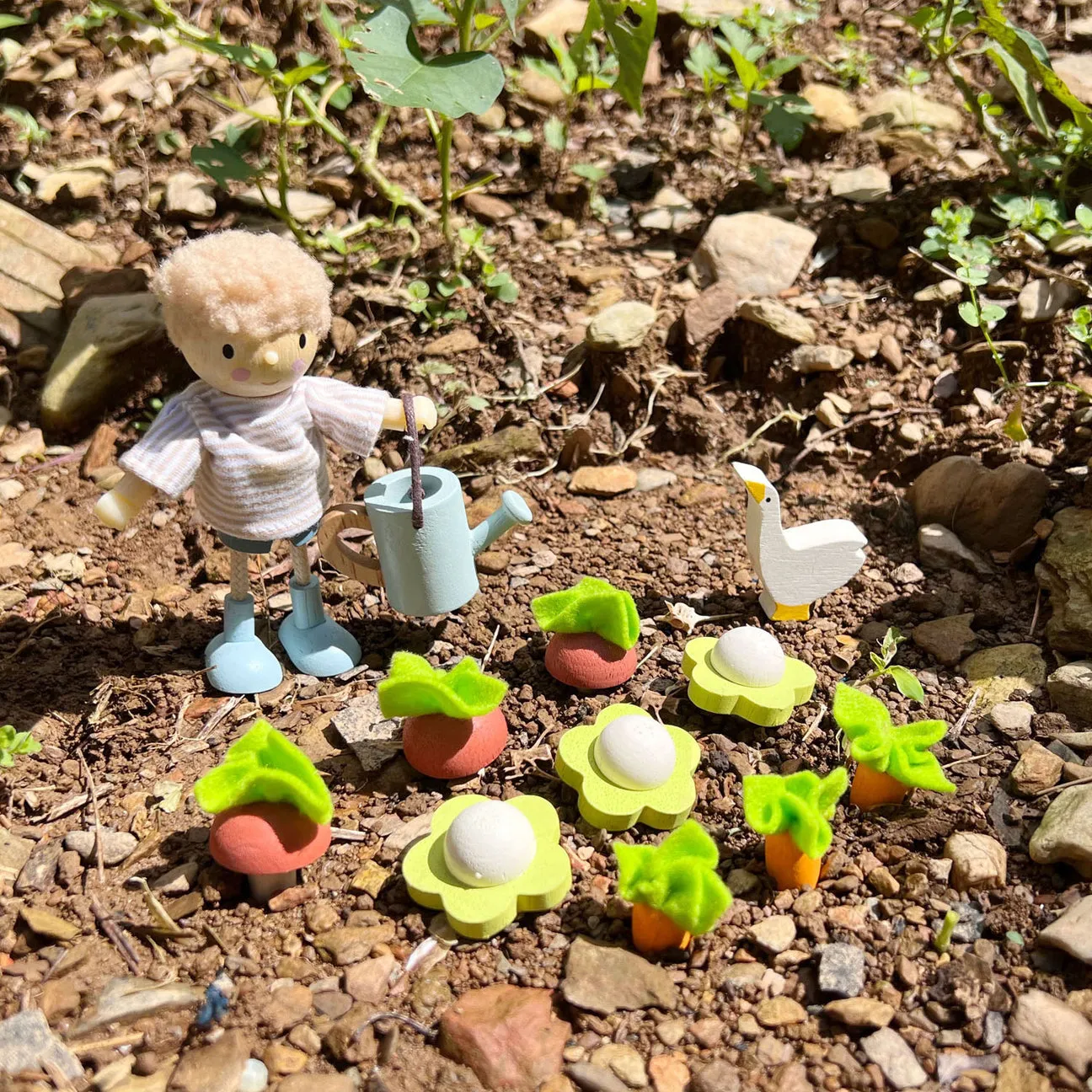 Greenhouse and Garden Set by Tender Leaf Toys