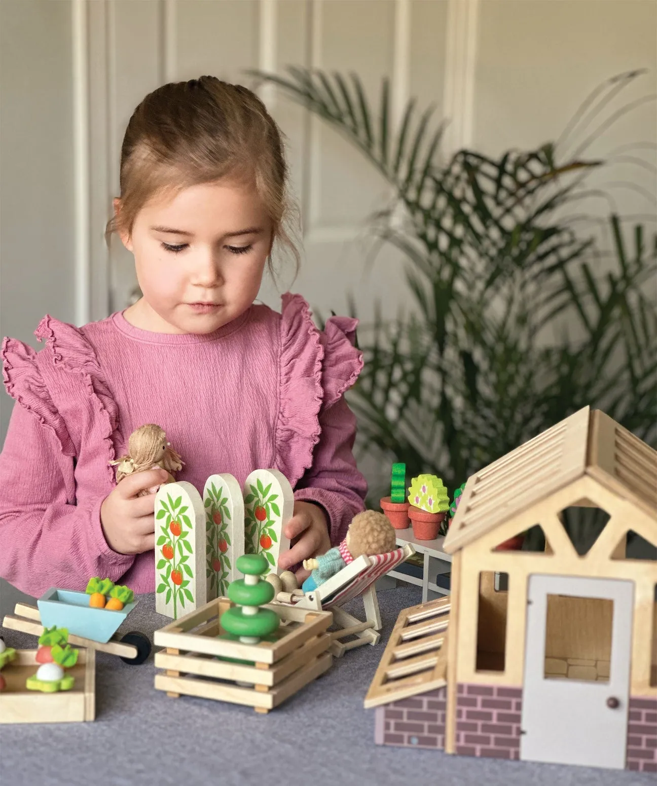 Greenhouse and Garden Set by Tender Leaf Toys
