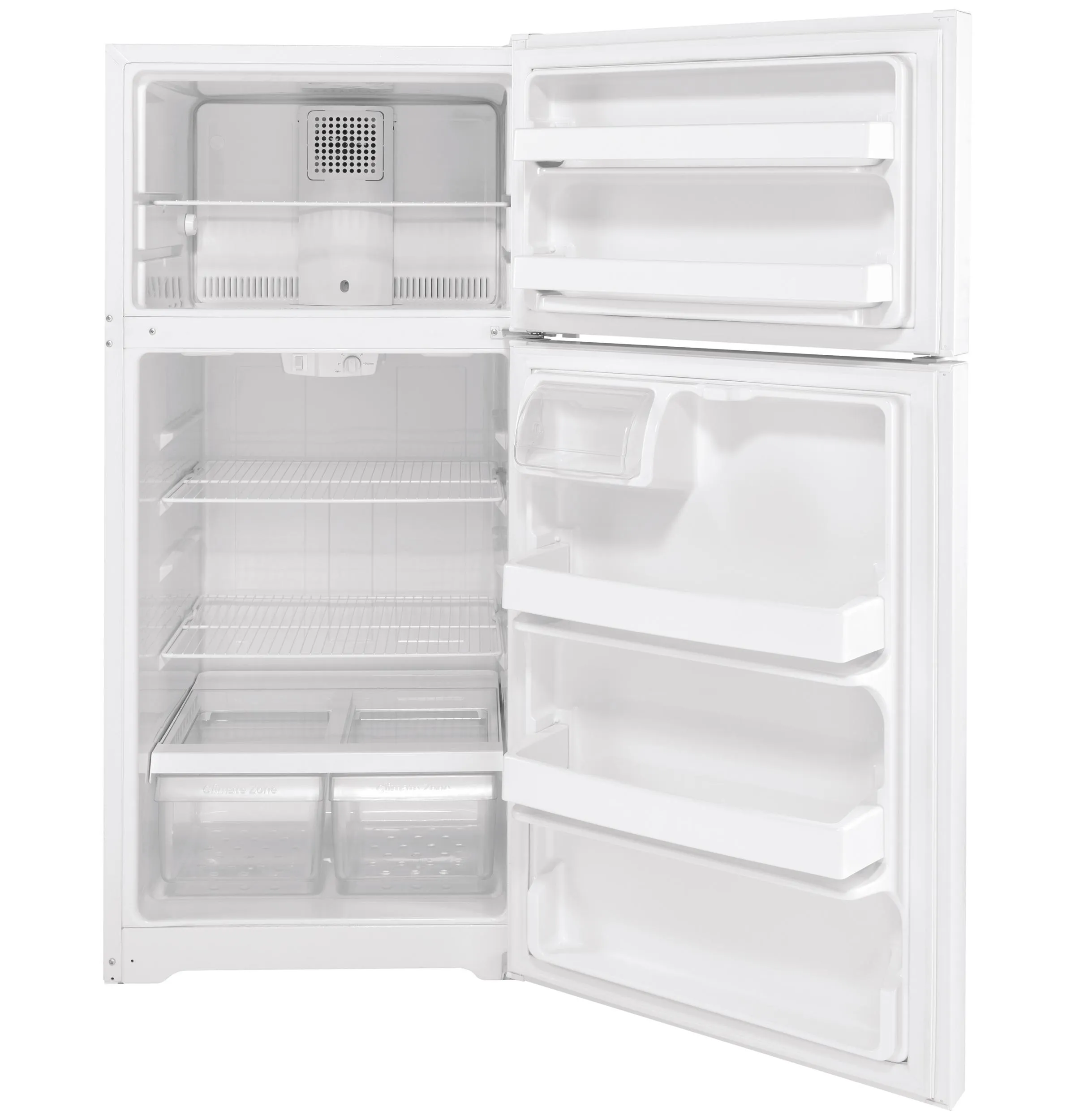 GTS16DTNRWW GE® 15.6 Cu. Ft. Top-Freezer Refrigerator