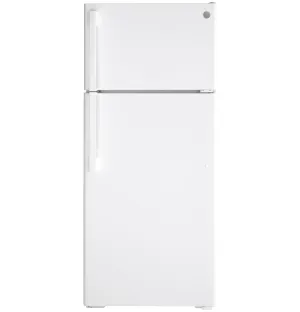 GTS18DTNRWW GE® 17.5 Cu. Ft. Top-Freezer Refrigerator