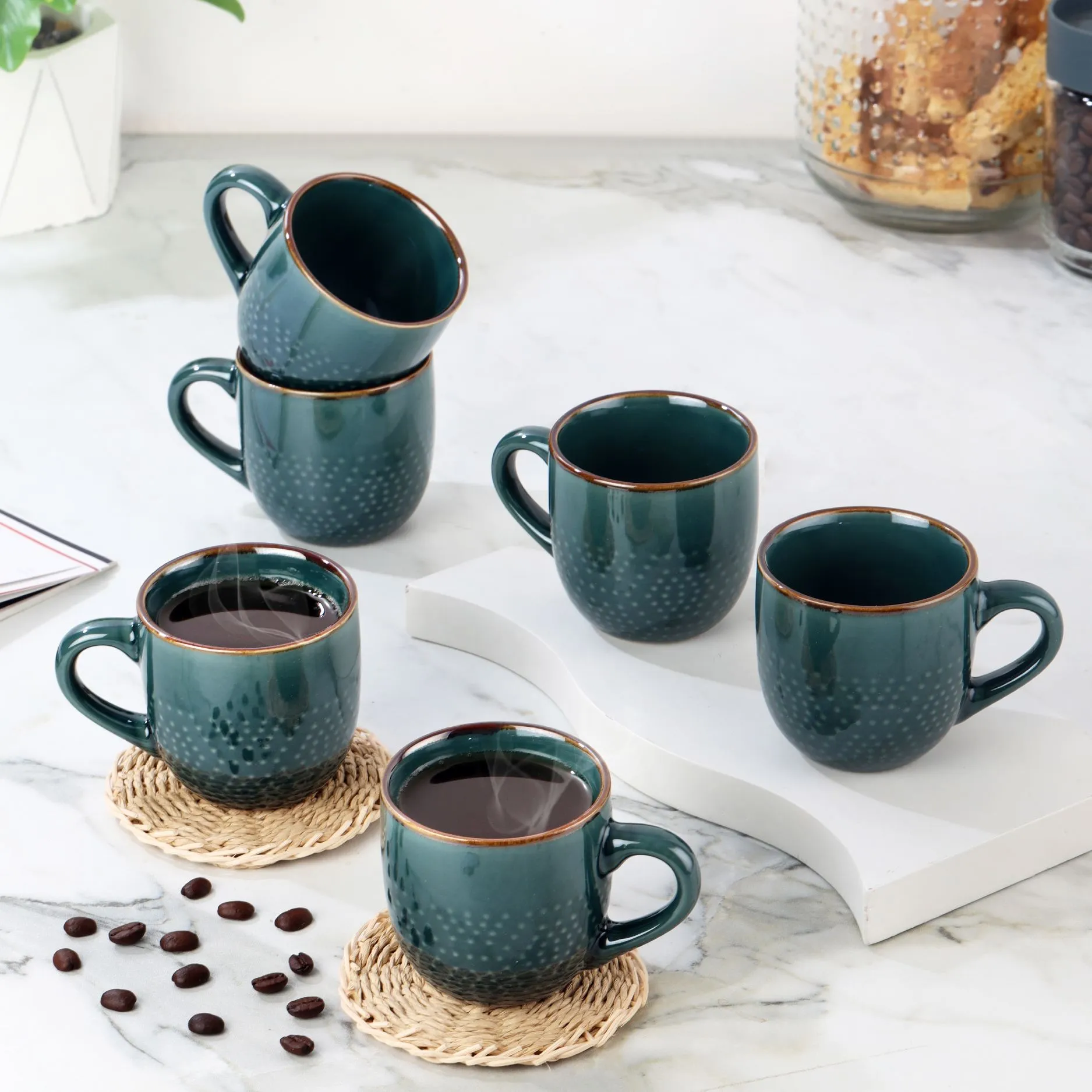 Hampshire 6 Pieces Ceramic Mug