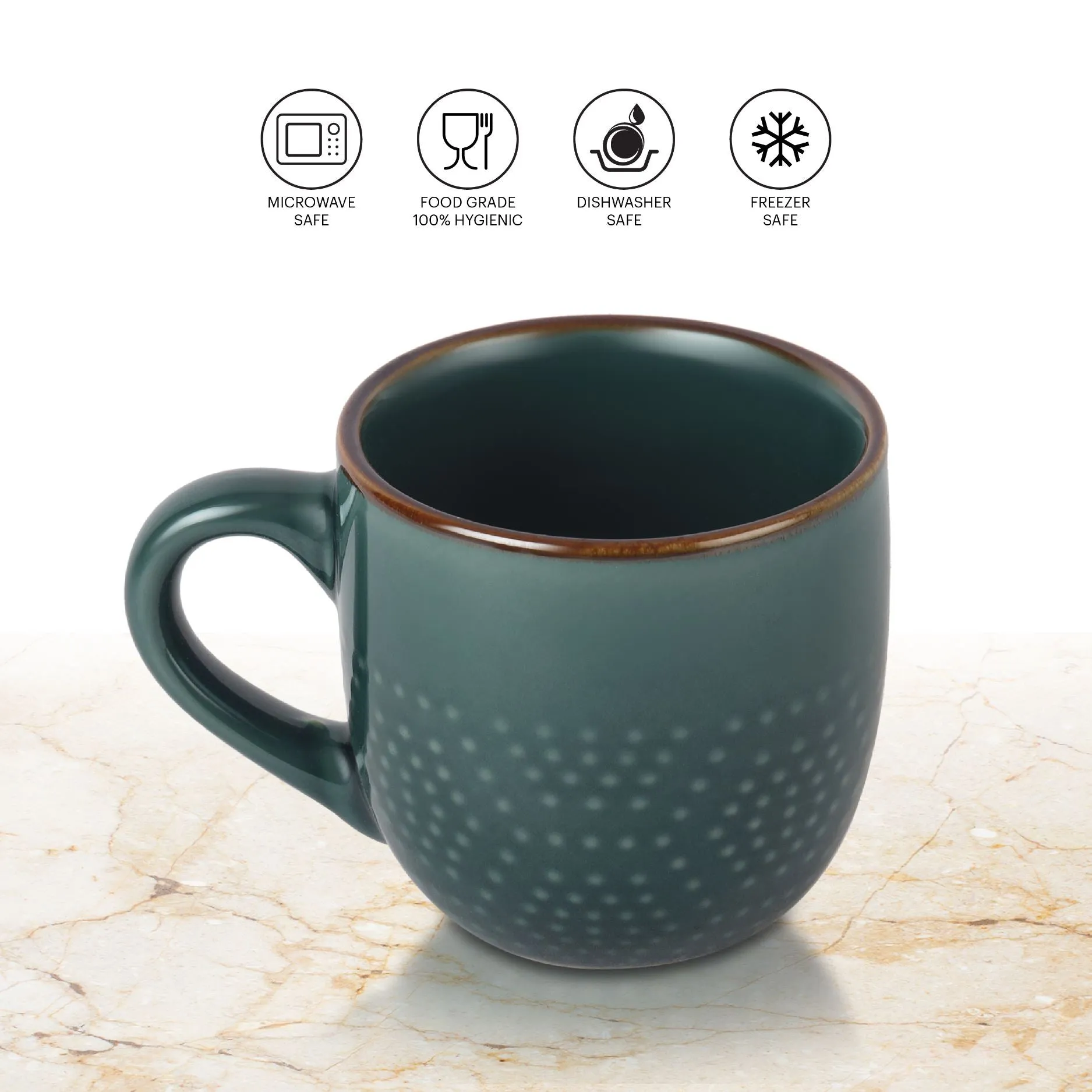 Hampshire 6 Pieces Ceramic Mug