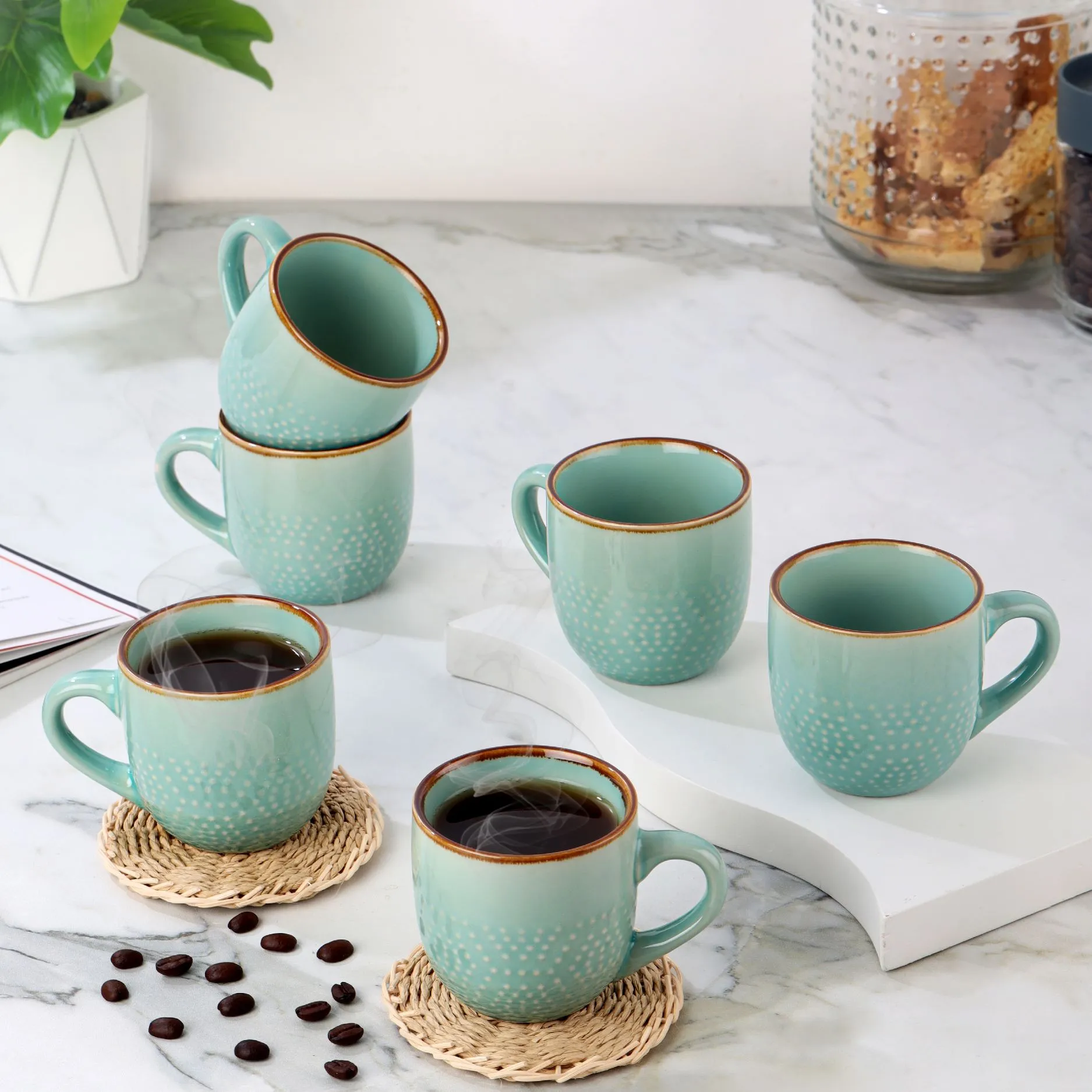 Hampshire 6 Pieces Ceramic Mug