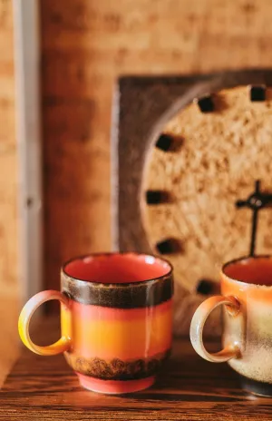 HKliving 70's Ceramic Excelsa Coffee Mug (with handles)