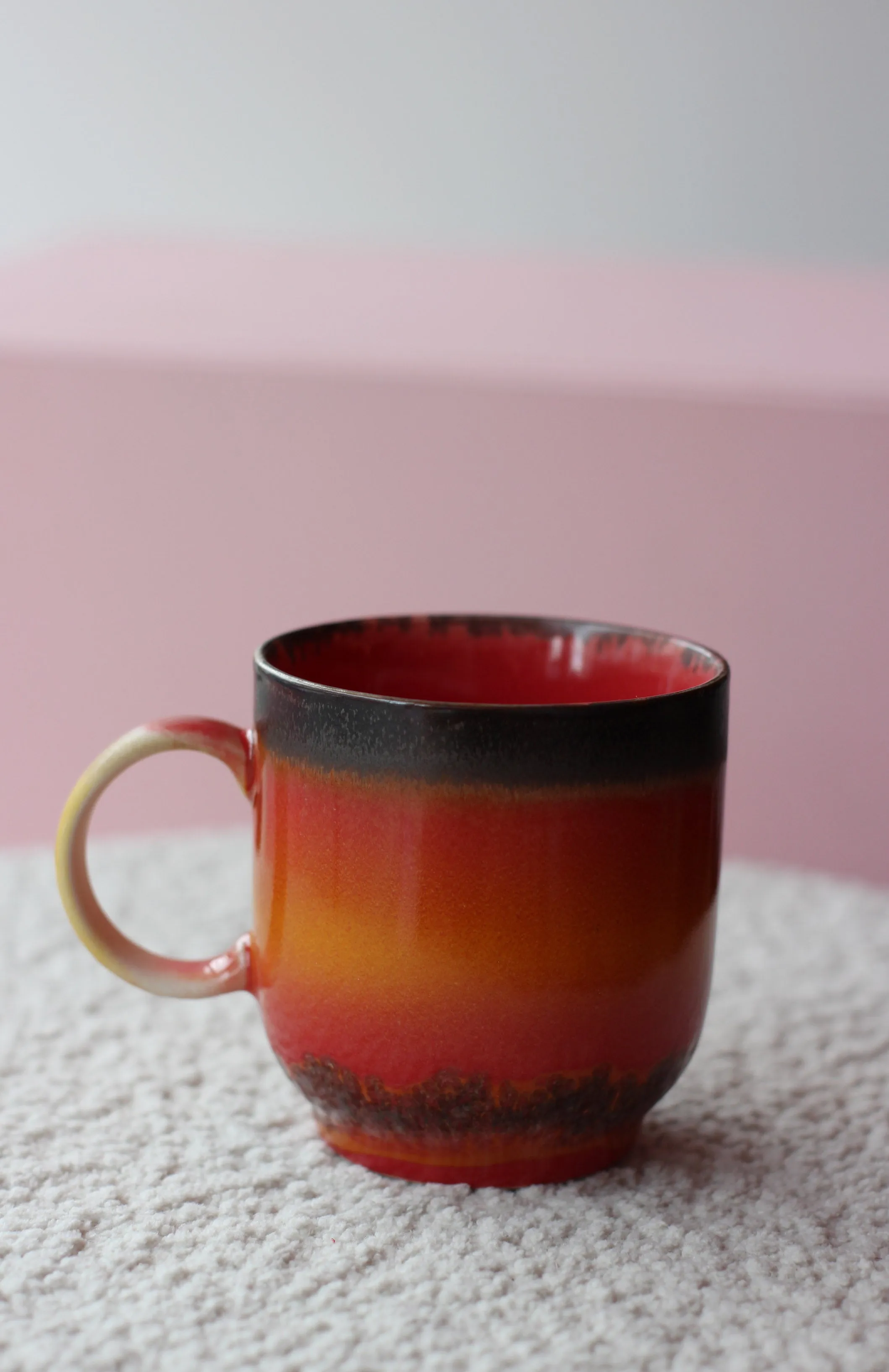 HKliving 70's Ceramic Excelsa Coffee Mug (with handles)