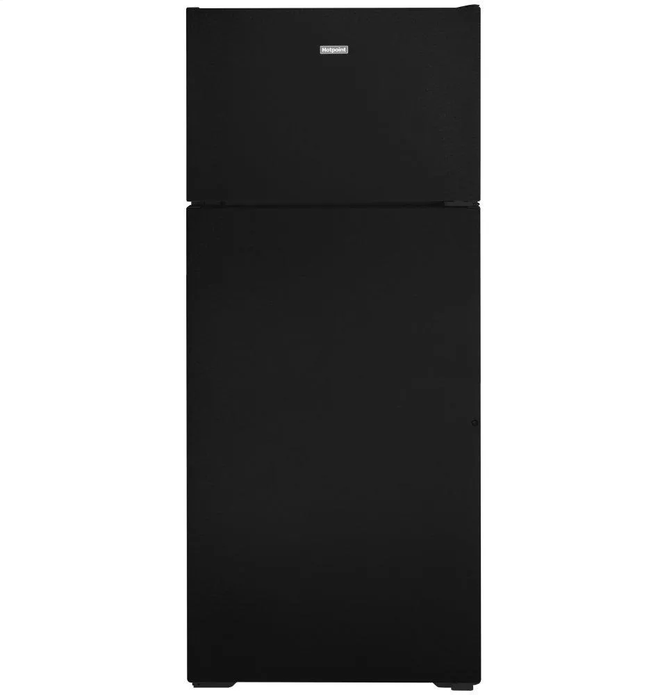 HPS18BTNRBB Hotpoint® 17.5 Cu. Ft. Recessed Handle Top-Freezer Refrigerator