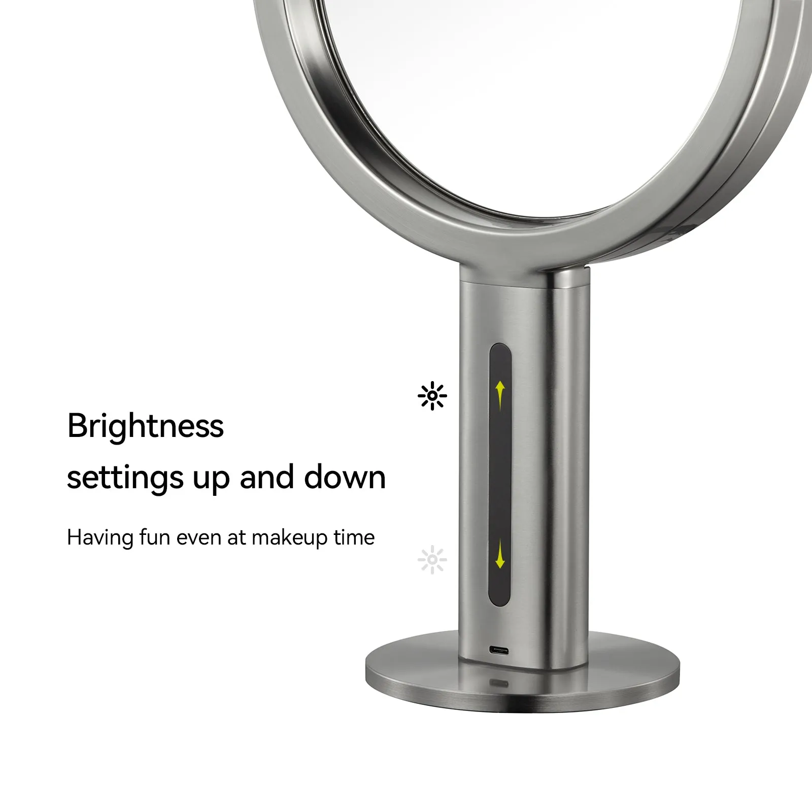 iMira Pro 8" 1X/5X Double Sided Sensor Mirror - Stainless Steel