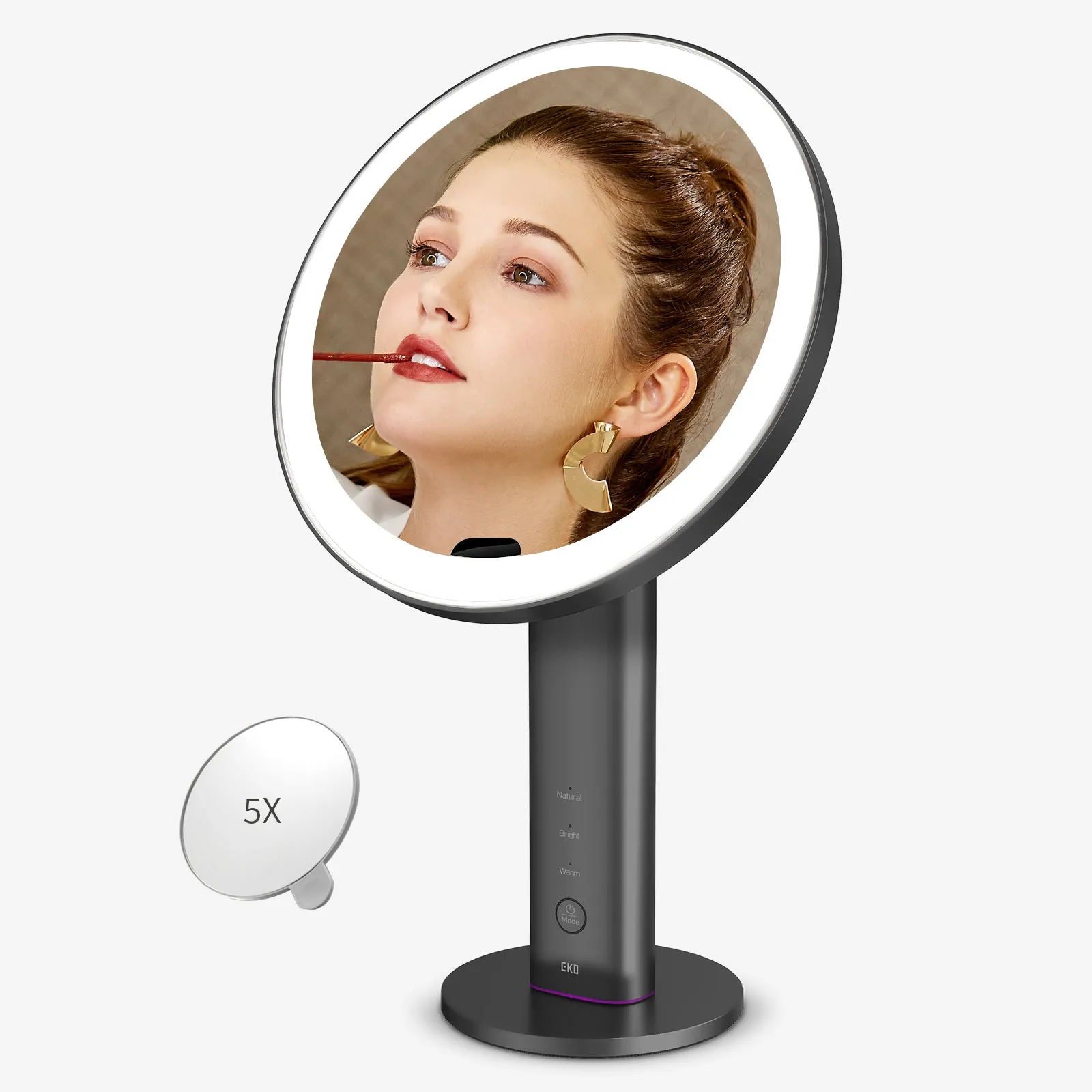 iMira Ultra Clear 8" Sensor Mirror - Dark Gray 1X/5X