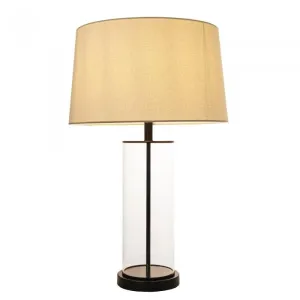 Iris glass table lamp base
