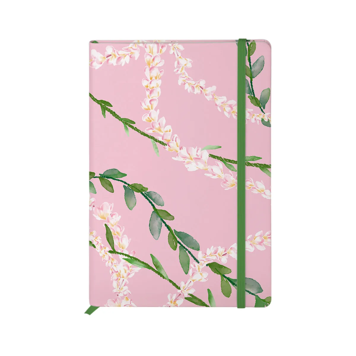 Kahala Pink Elastic Journal