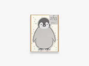 Letter Set Die-cut Penguin