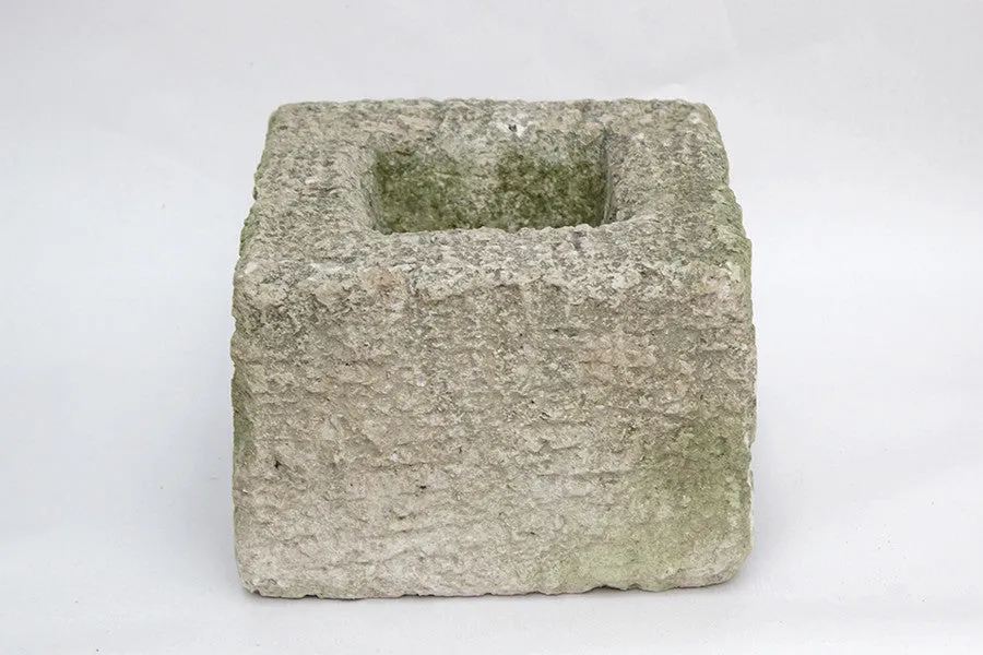 Limestone Square Planters