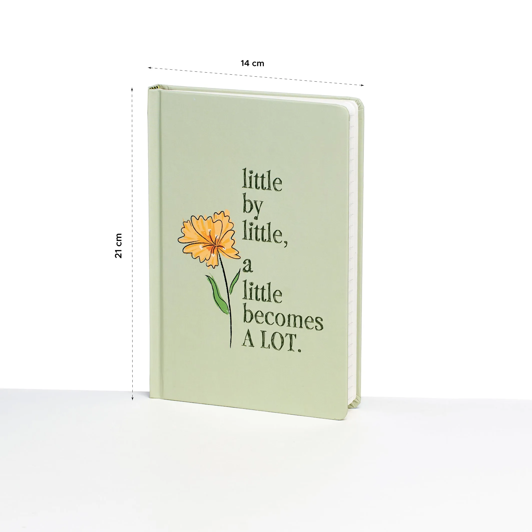 Little by Little - Designer Hard Cover Notebooks