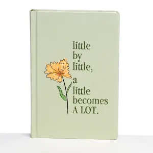 Little by Little - Designer Hard Cover Notebooks