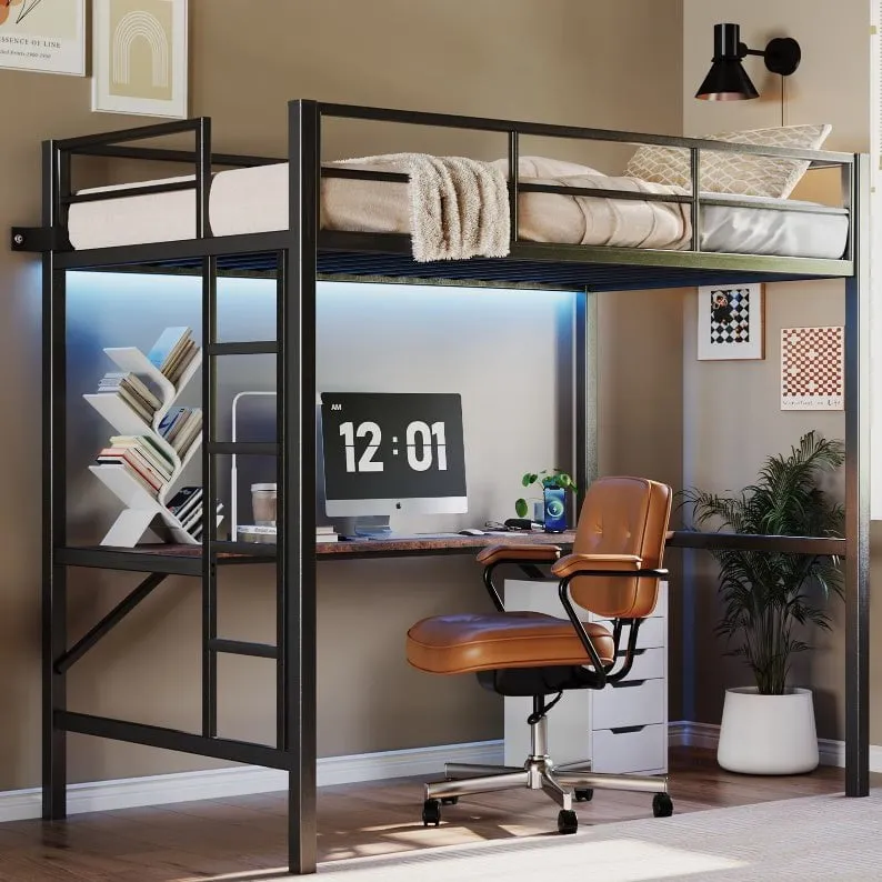 LovelyRLovely Metal Loft Bed