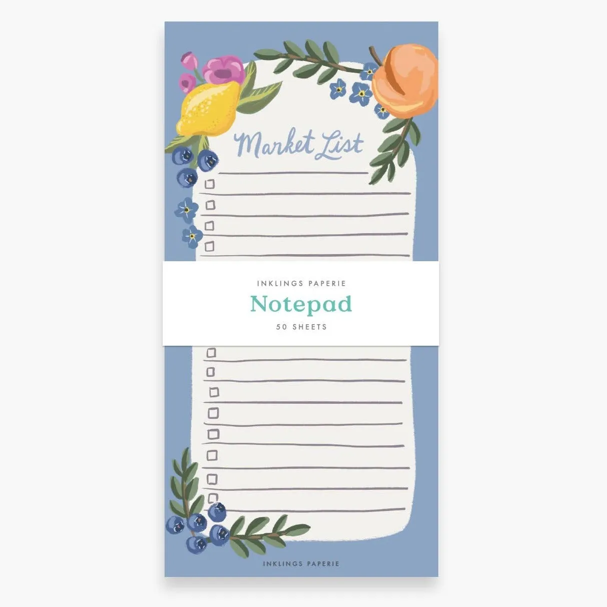 Market List Magnetic Notepad