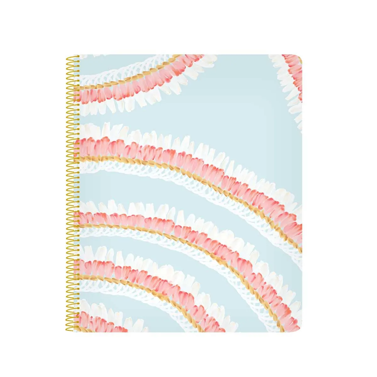 Micro Ginger Lei Spiral Notebook