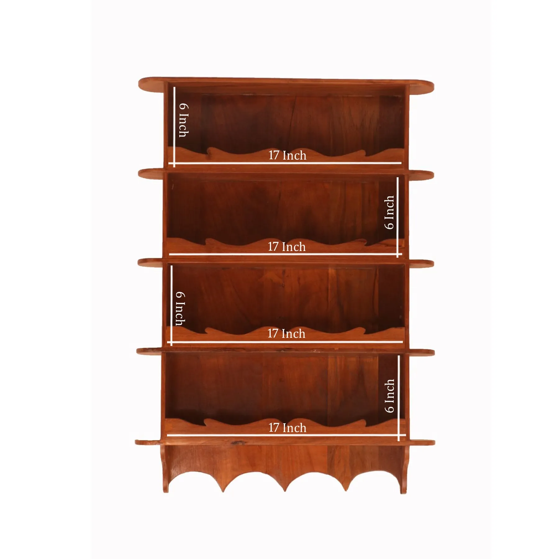 Minaret Style Wall Cabinet (Dark Tone)