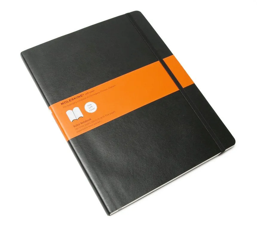Moleskine Classic Ruled Notebook - Black