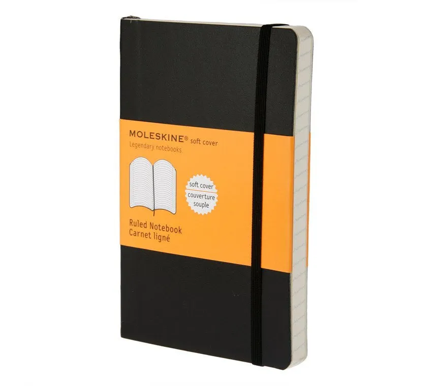 Moleskine Classic Ruled Notebook - Black