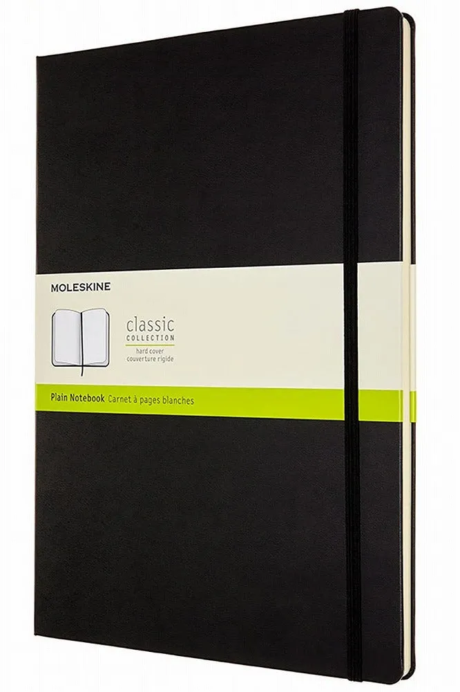 Moleskine Hard Cover Ruled A4 Black