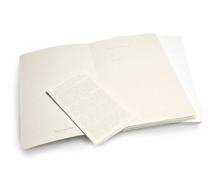 Moleskine Volant Notebook - Ruled - Large - Set of 2