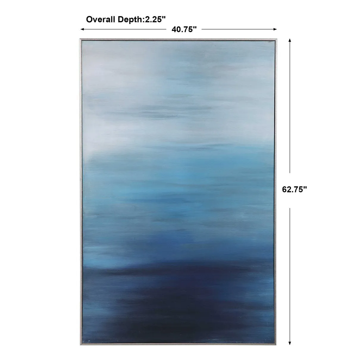 Moonlit Sea- Hand Painted Canvas