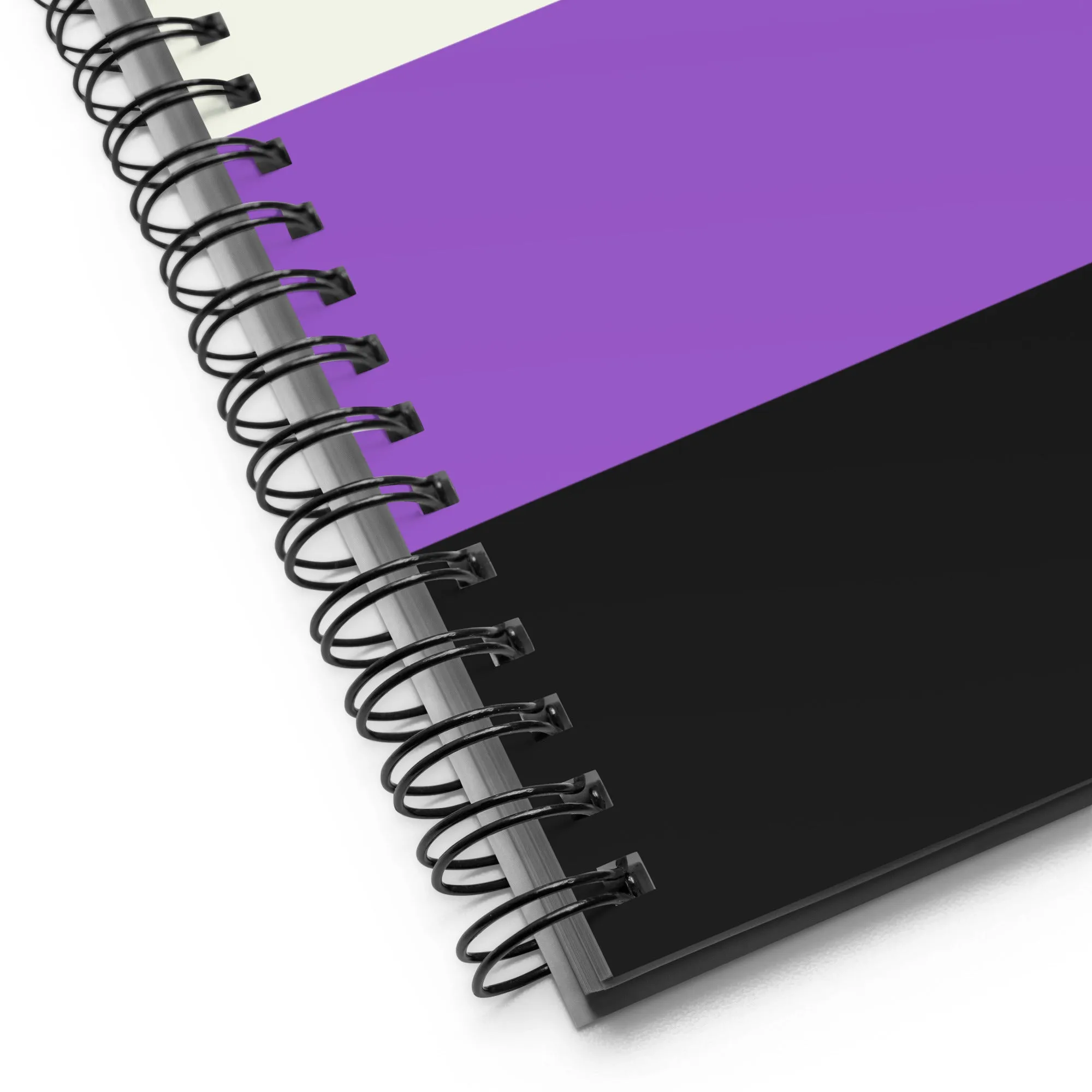 Non-Binary Pride Flag Spiral Notebook