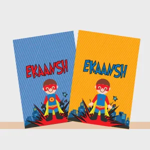Notebooks, Set of 2<br/>Superhero Theme
