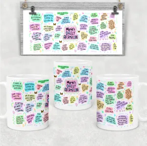 Nurse Positive Affirmations Personalised Mug