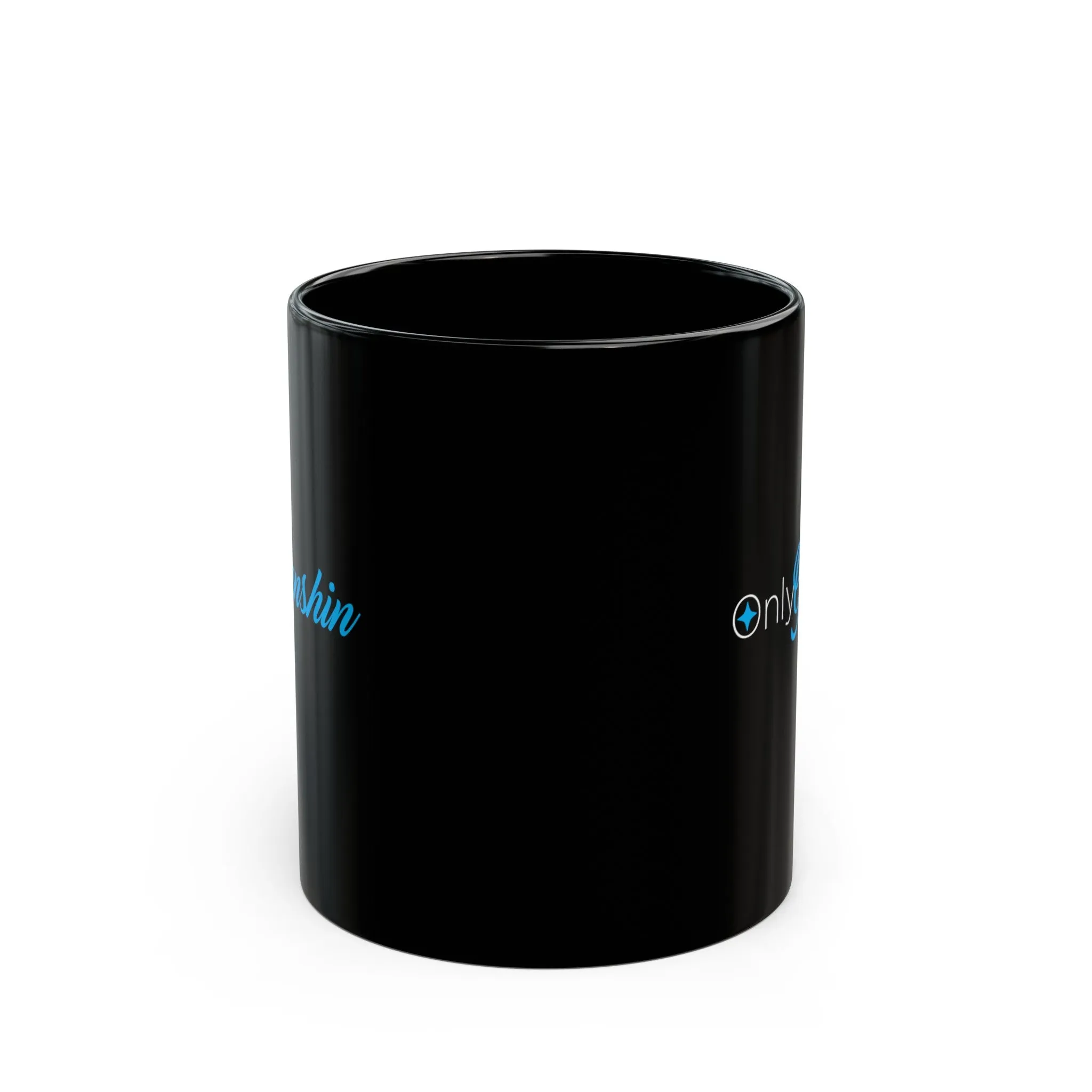 OnlyGenshin Black Mug (11oz, 15oz) Genshin Impact Cups Cup Mugs Onlyfans Inspired Funny Humor Humour Joke Pun Comedy Game Gift Gifts For Gamer Birthday Christmas Valentine's