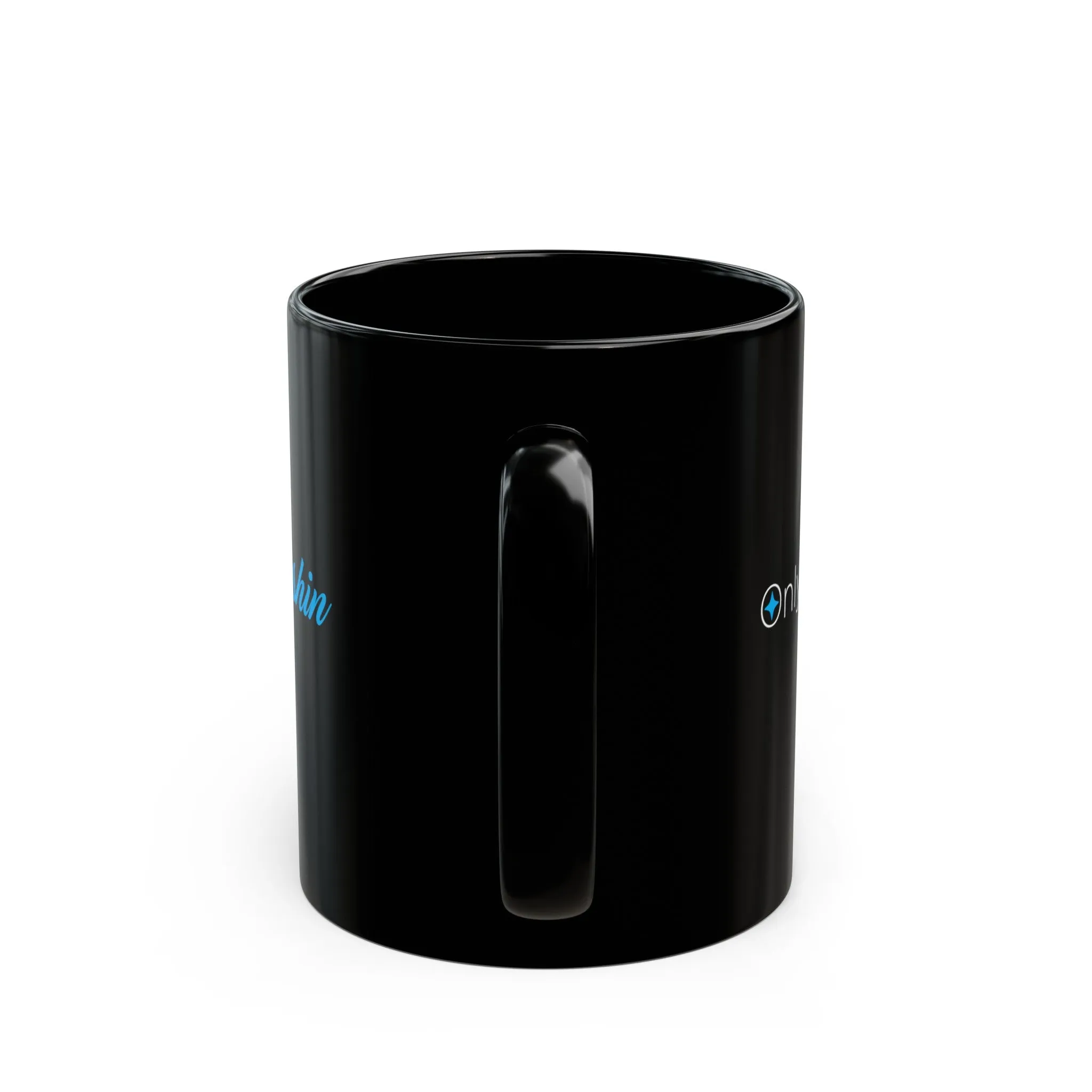 OnlyGenshin Black Mug (11oz, 15oz) Genshin Impact Cups Cup Mugs Onlyfans Inspired Funny Humor Humour Joke Pun Comedy Game Gift Gifts For Gamer Birthday Christmas Valentine's