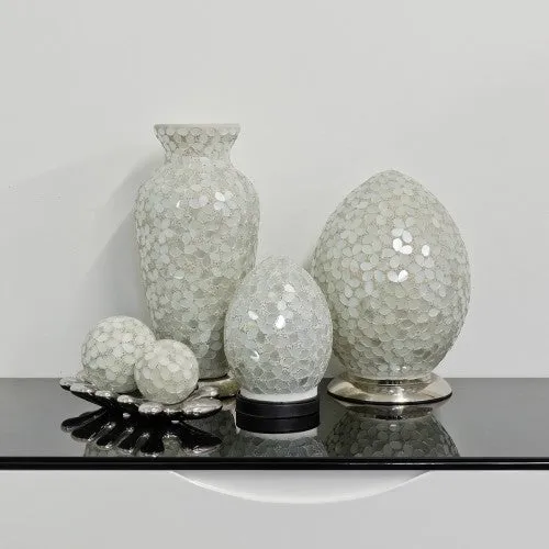 Opaque Flower Mosaic Tile Lighting