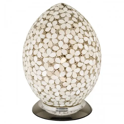 Opaque Flower Mosaic Tile Lighting