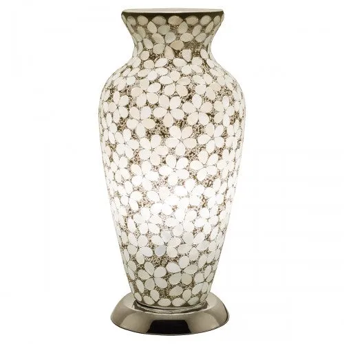 Opaque Flower Mosaic Tile Lighting
