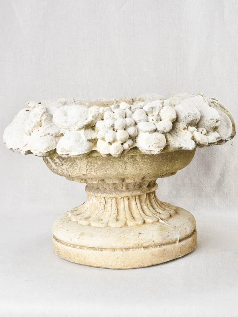 Pair of fruit cup planters 18½"