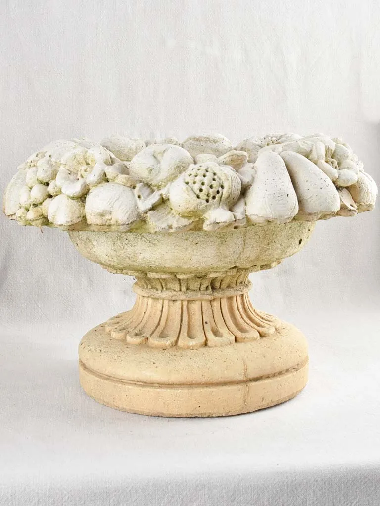 Pair of fruit cup planters 18½"
