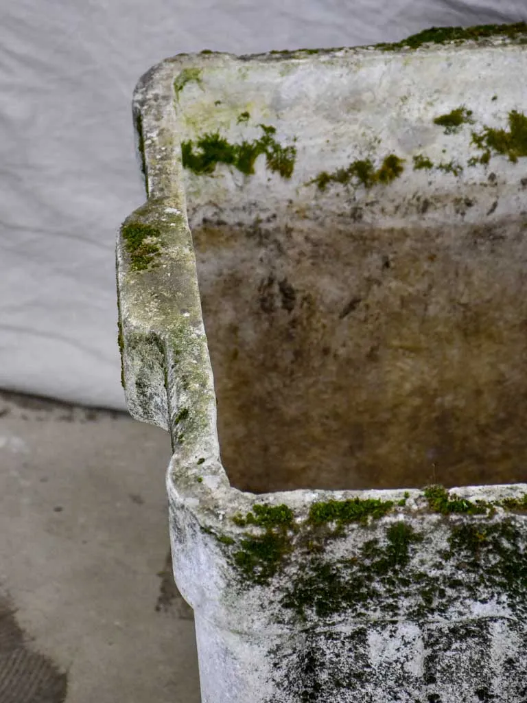 Pair of large square Willy Guhl planters