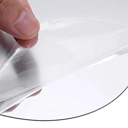 Perfaction Hub Oval Shape Adhesive Mirror Sticker for Wall on Tiles Bathroom Bedroom Living Room Basin Mirror Bathroom Wall Mirror Stickers Unbreakable Wall Mirror