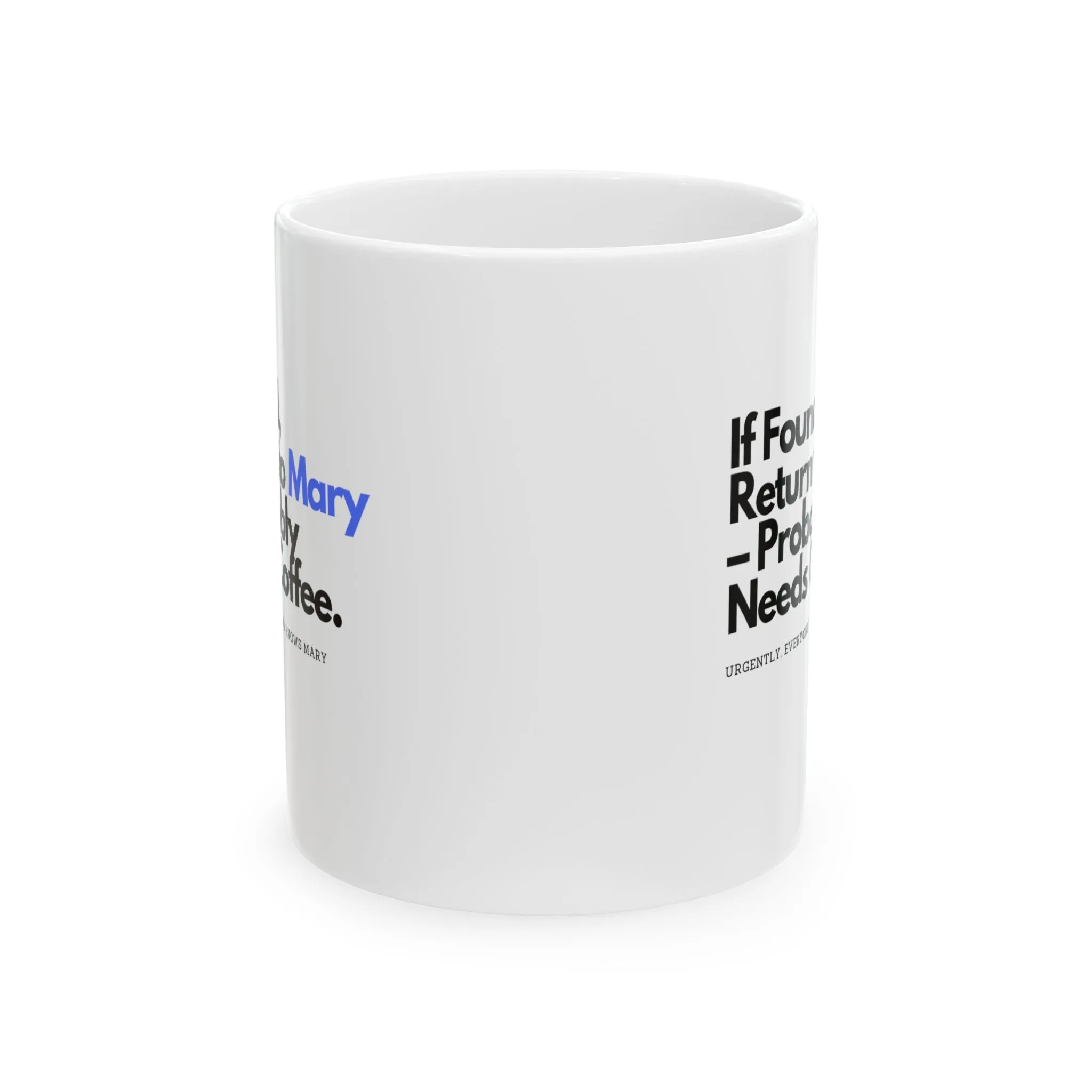 Personalized Ceramic Mug, (11oz, 15oz)