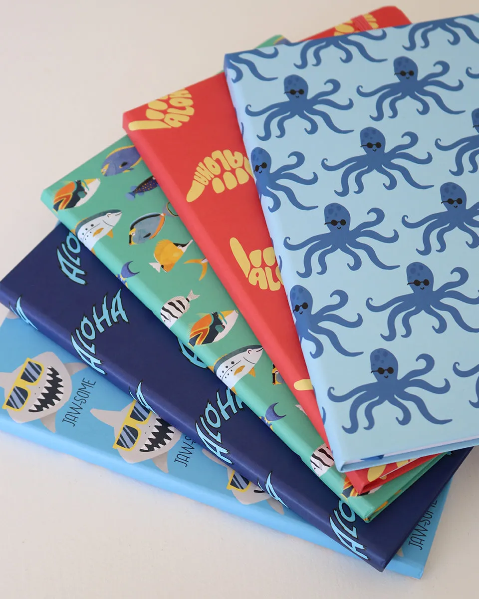 Pineapple Head Keiki Elastic Journal