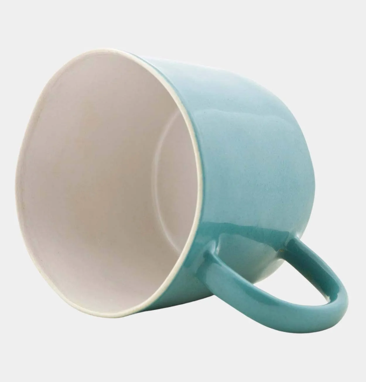 Quail's Egg Stoneware Mug in Petrol