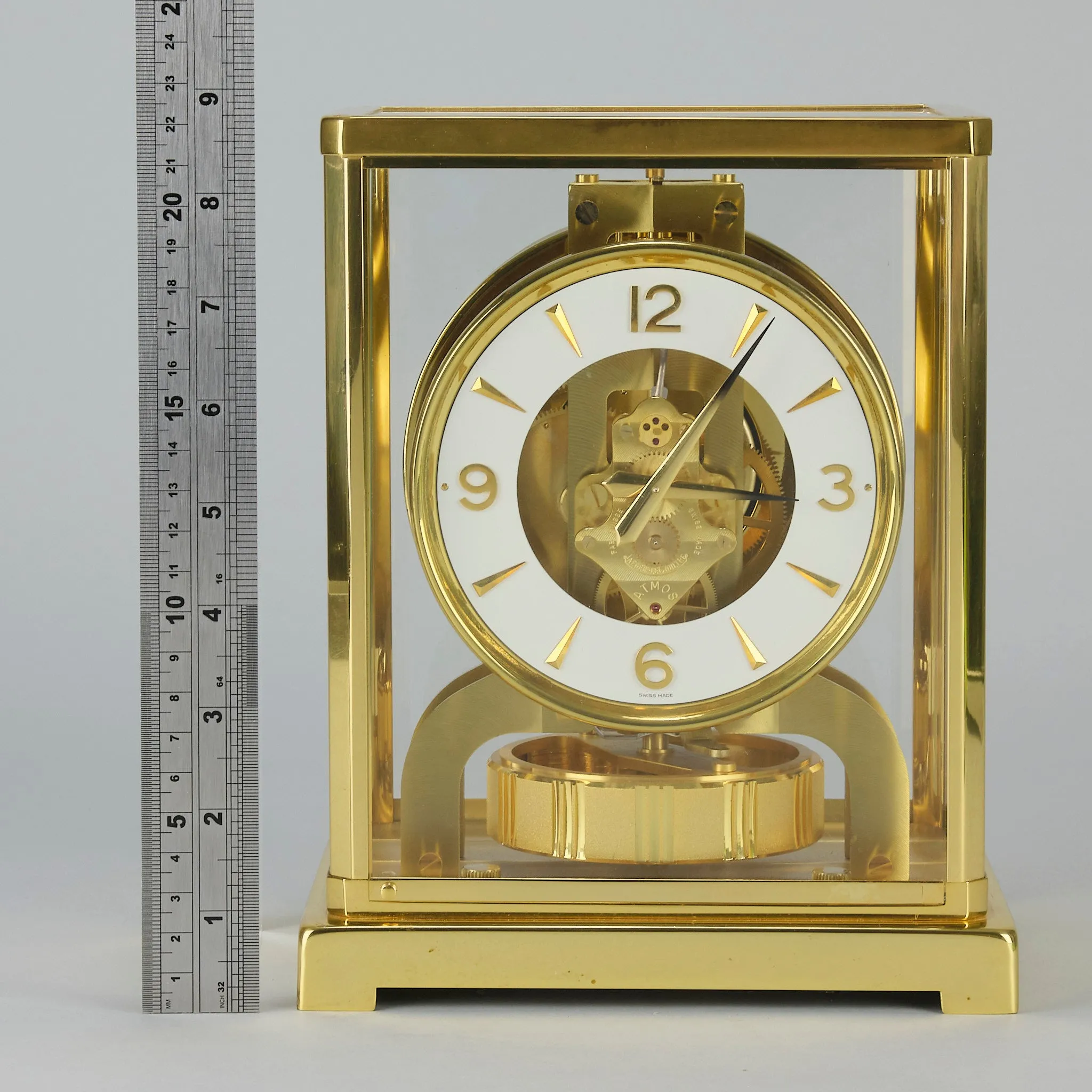 "Atmos Clock Model 528" by Jaeger Le Coutre
