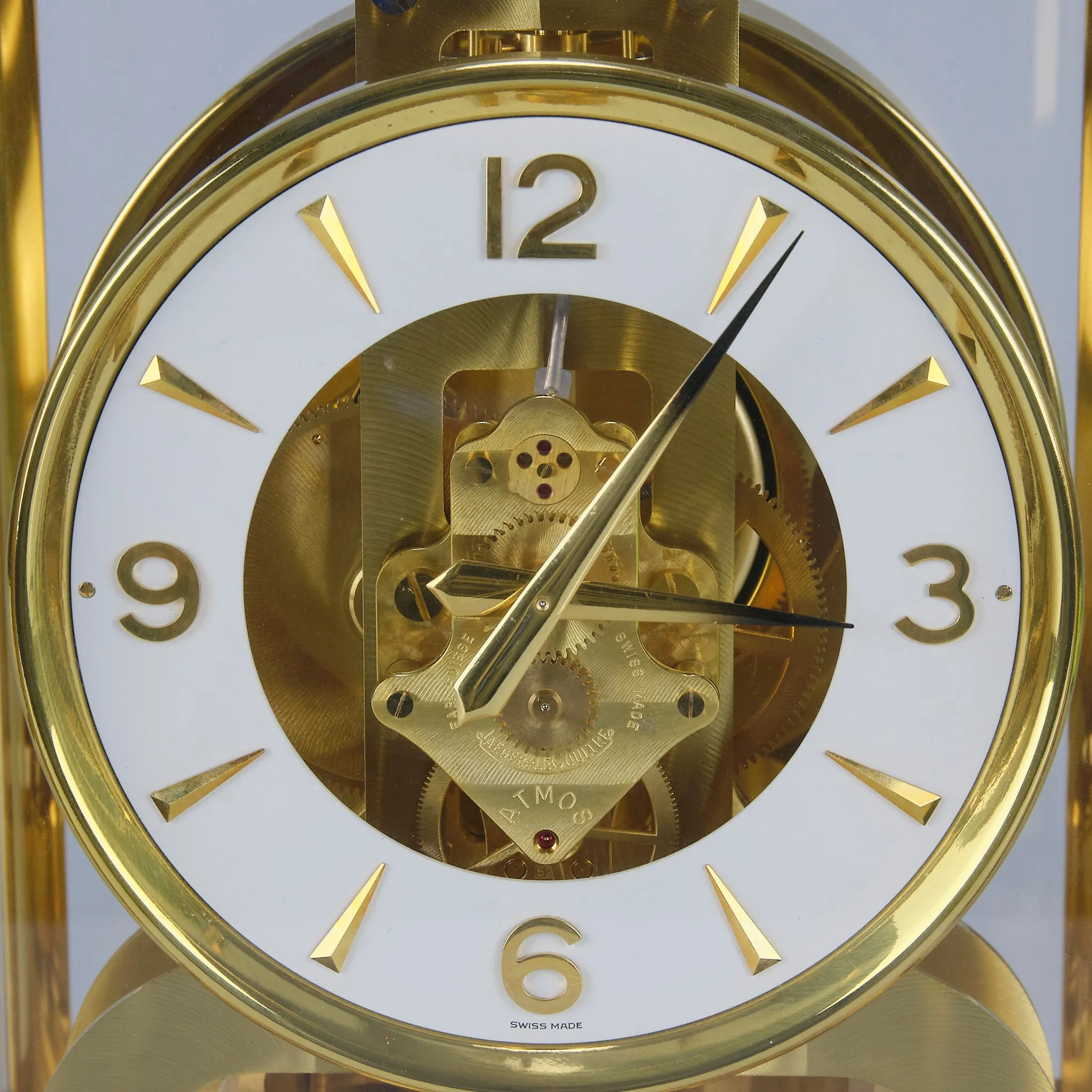"Atmos Clock Model 528" by Jaeger Le Coutre