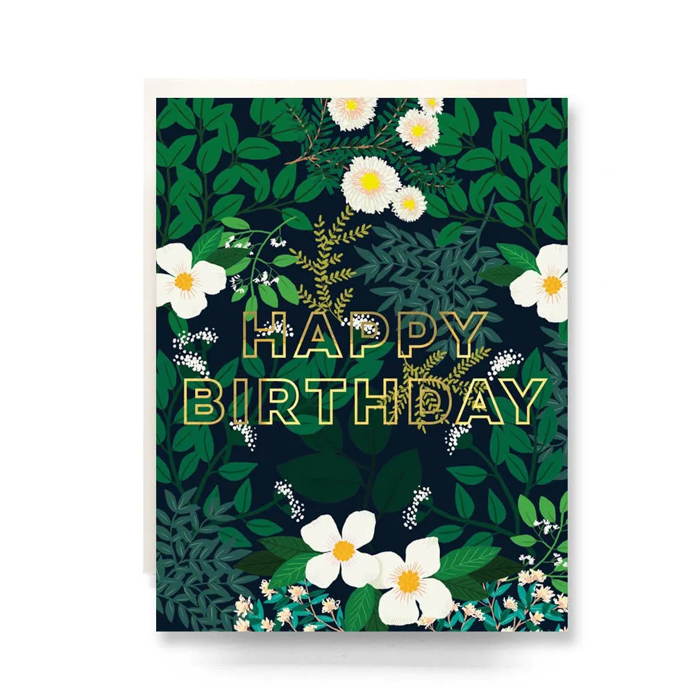 "Happy Birthday" Garden Card