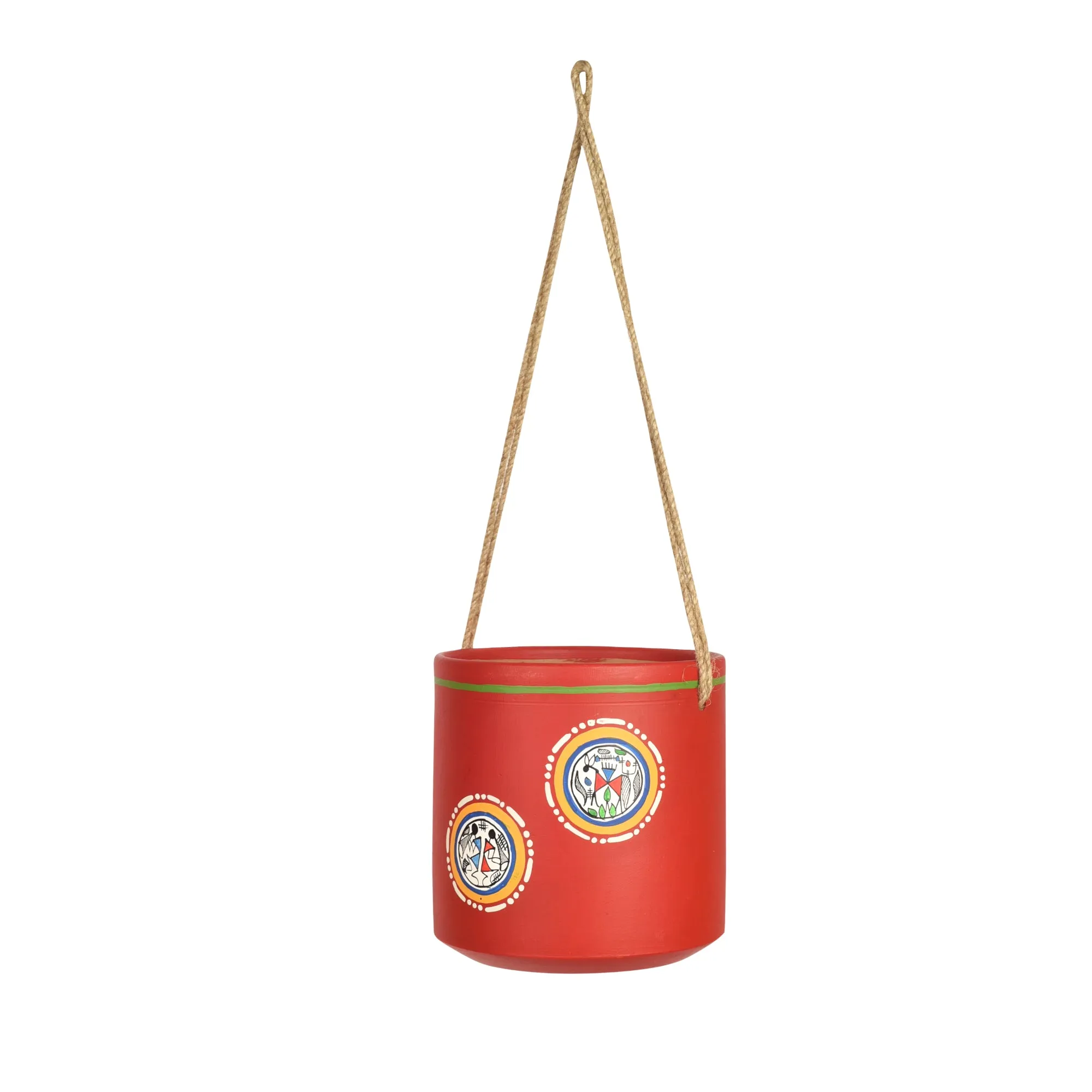 Red Rose Terracotta Planter (5 x 5 in)