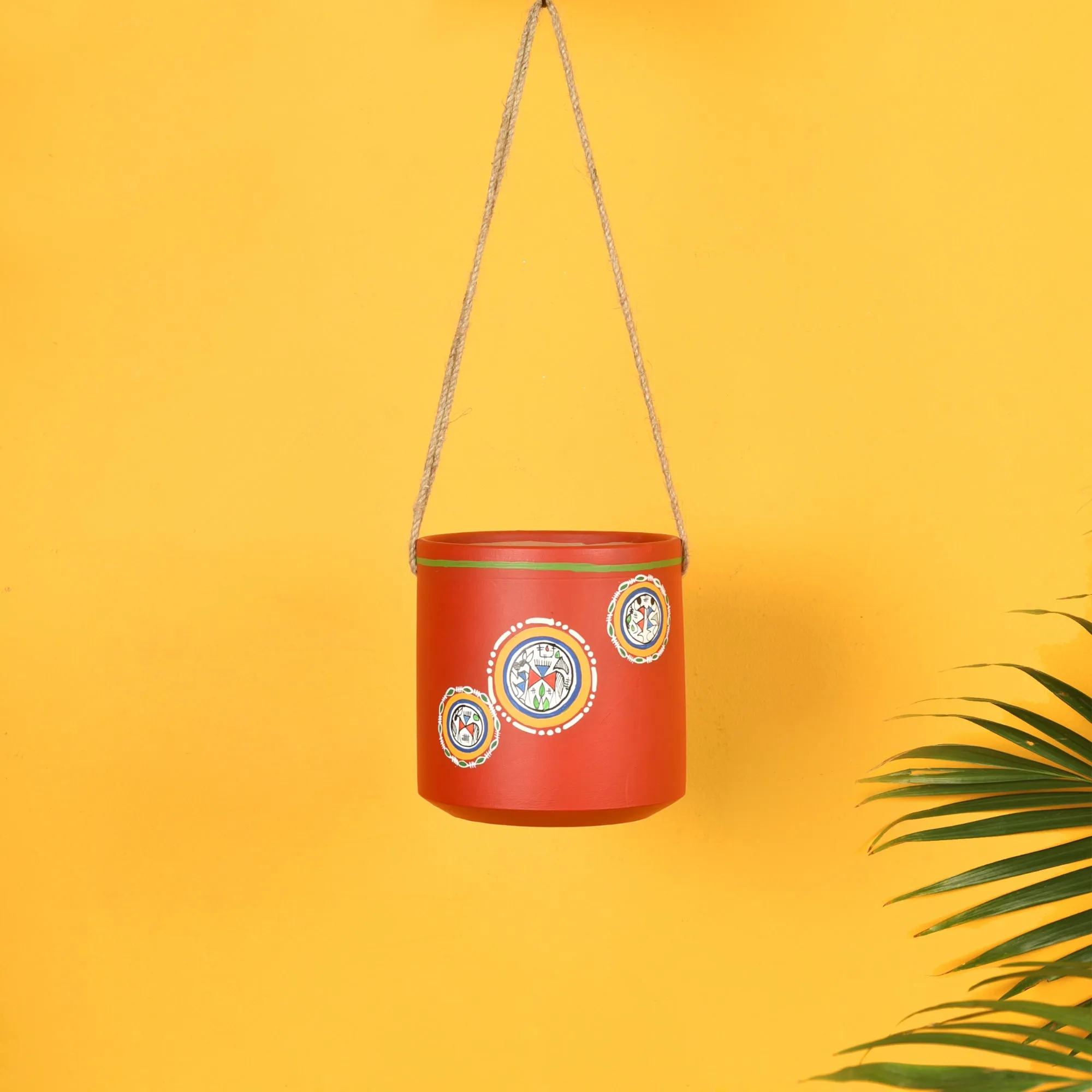Red Rose Terracotta Planter (5 x 5 in)